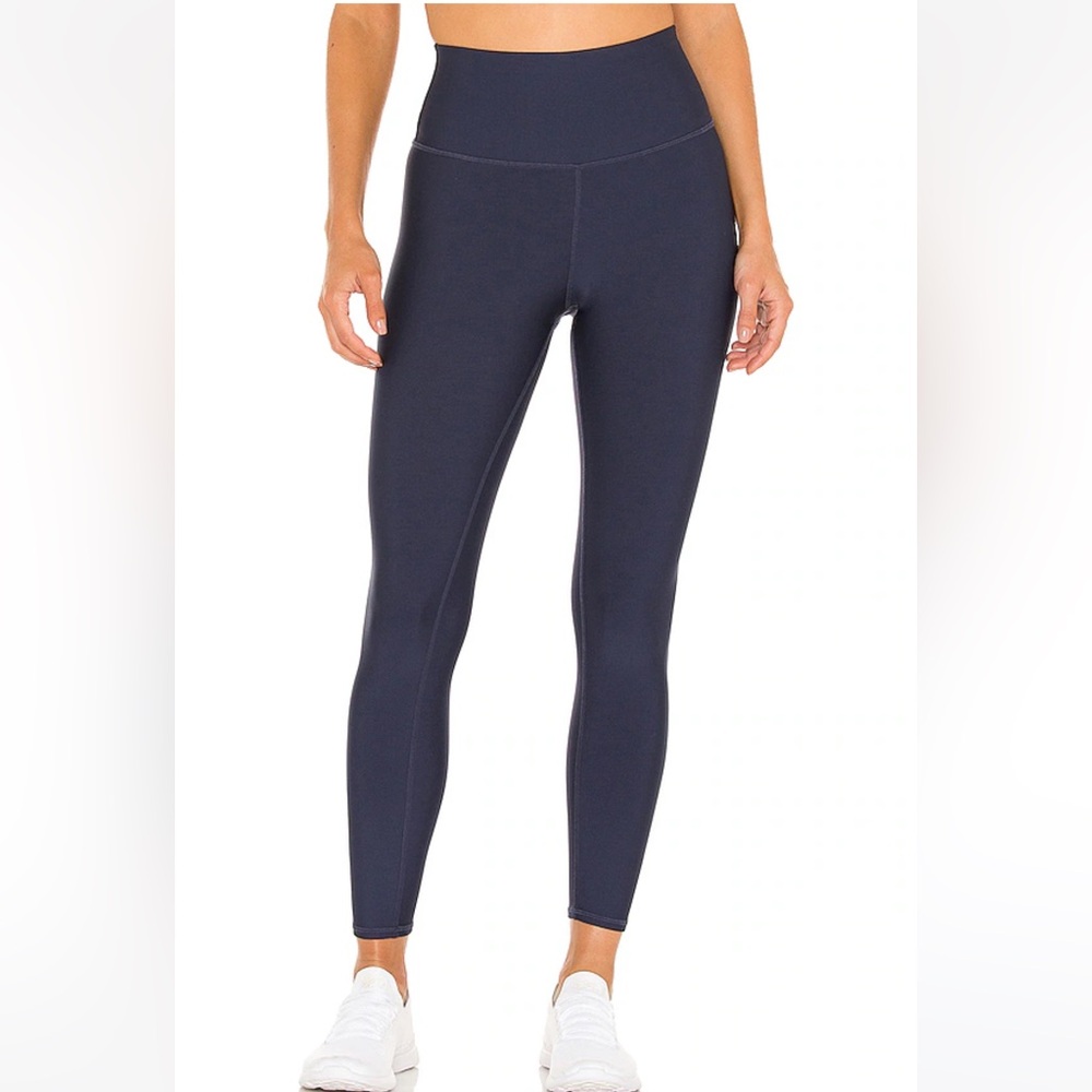 ALO Yoga Blue High-Waisted Airsoft Leggings
